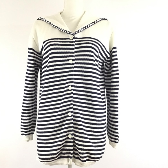 ANN TAYLOR COTTON CARDIGAN - Picture 2 of 6